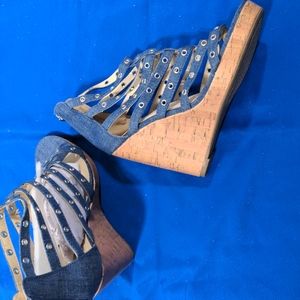 Ashley Stewart heels size 10 wide